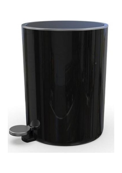 Lenox Çöp Kovası Pedallı 5 Litre Siyah