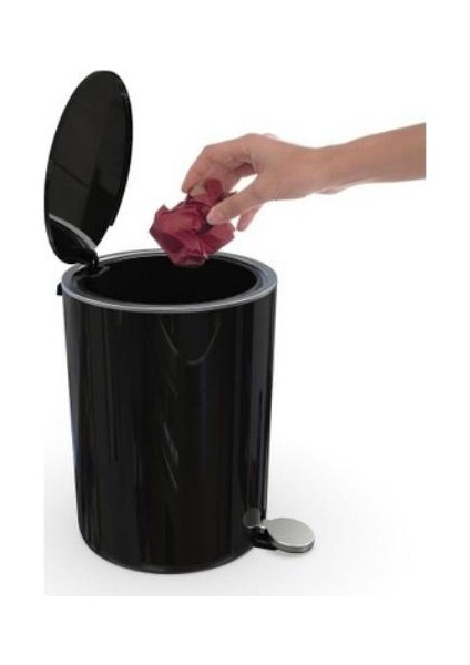 Lenox Çöp Kovası Pedallı 5 Litre Siyah fiyatları