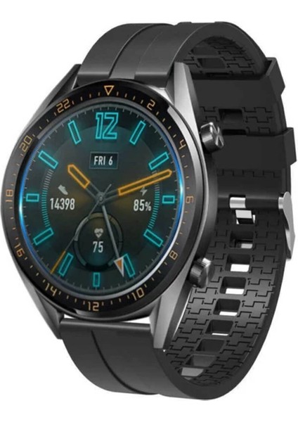 Huawei Gt / Gt2 / Gt2 Pro / Gt3 - Honor Magic Watch 2 46MM - Samsung Gear Watch 46MM Silikon Kordon Kayış