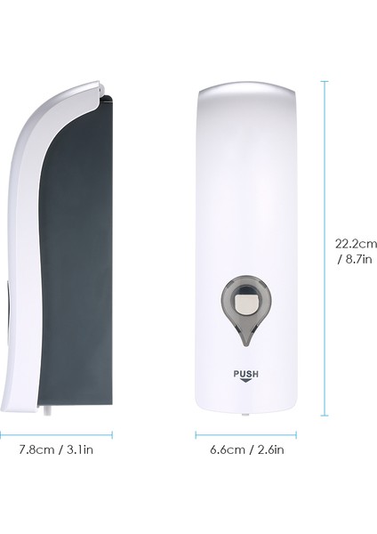300 ml Hiçbir Delme Duvara Monte Tek Kafalı Manuel (Yurt Dışından) fiyatları