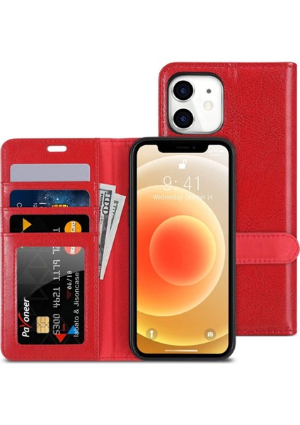 Apple Apple iPhone 11 Kapaklı Kılıf Elite Kapaklı Cüzdanlı