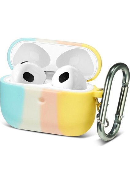 Airpods 3 Gökkuşağı Kulaklık Kılıfı (Yurt Dışından)