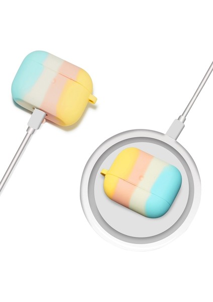 Airpods 3 Gökkuşağı Kulaklık Kılıfı (Yurt Dışından) modelleri