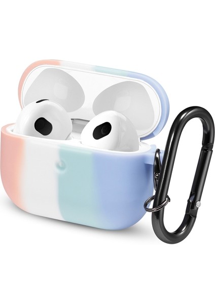 Airpods 3 Gökkuşağı Kulaklık Kılıfı (Yurt Dışından)