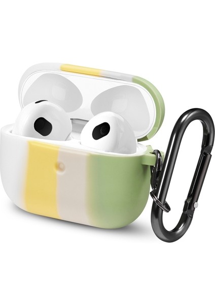 Airpods 3 Gökkuşağı Kulaklık Kılıfı (Yurt Dışından)