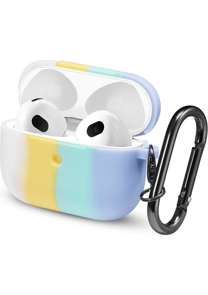 Airpods 3 Gökkuşağı Kulaklık Kılıfı (Yurt Dışından)