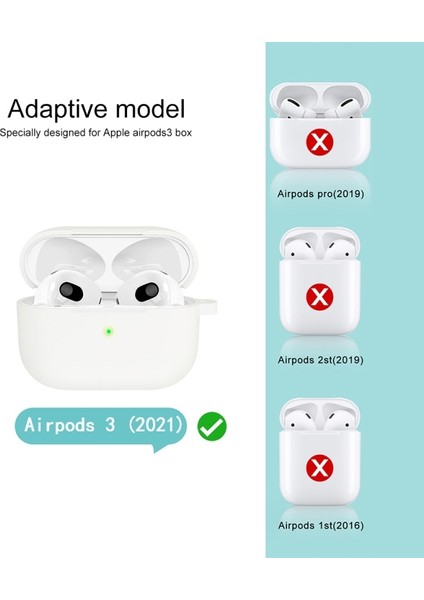 Airpods 3 Silikon Kulaklık Kılıfı (Yurt Dışından) indirimleri