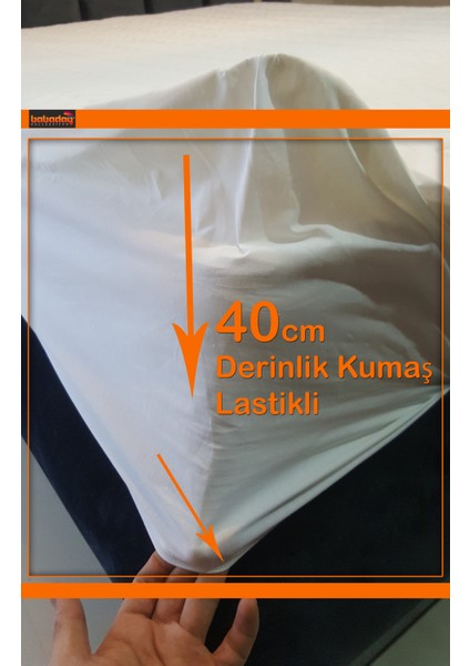 Extra Standart Dolgu Yatak Alezi 245GR./M2 Kapitoneli Fitted (Tam Sarar) 100X200 Pamuk