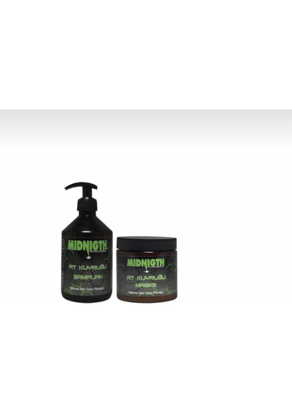 Mıdnıgth Professıonal At Kuyruğu Şampuan Maske 2'Li Set