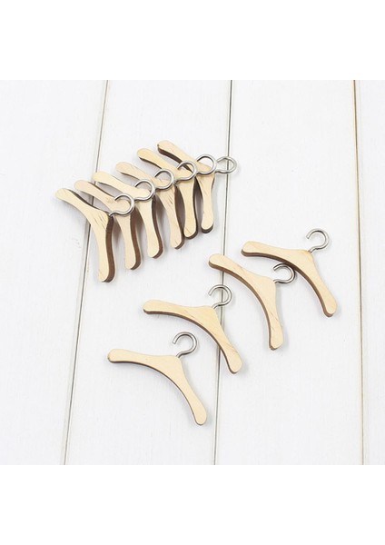 10 Parça Ahşap Metal Kanca Elbise Askısı Için 12 '' Blythe Bebek (Yurt Dışından) fiyatları