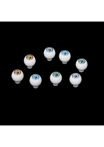 8 Parça Plastik Yarım Yuvarlak Gözler Gözler Maske Bebek Kulağı Yapımı Için 8mm Iris B (Yurt Dışından) modelleri