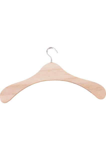 20 x Bebekler Woodencyes Askı Ceket Elbise Giysi Organizatör Bjd SD17 Için (Yurt Dışından)
