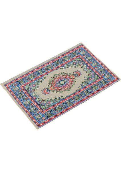 3x1 / 12 Retro Türk Stil Halı Alan Halı Bebekler Ev Odası Bahçe Dekor Için (Yurt Dışından)