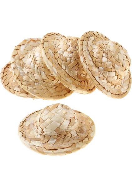 10 Adet Minyatür Hasır Şapka El Sanatları Için 1/12 Bebek Evi Bahçe Dekorasyon Için (Yurt Dışından) fırsatları