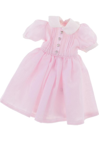 1/6 Sevimli Elbise Kıyafet Giysileri 12 Inç Takara Blythe Bebek Giyim Pembe Pembe (Yurt Dışından)