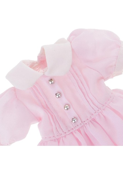 1/6 Sevimli Elbise Kıyafet Giysileri 12 Inç Takara Blythe Bebek Giyim Pembe Pembe (Yurt Dışından)