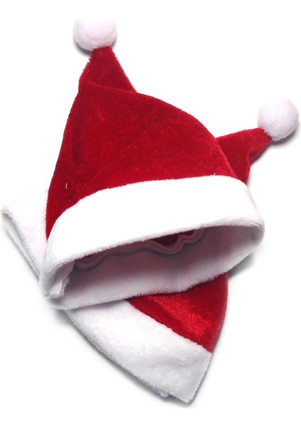 2 Adet Güzel Noel Şapka Için 1/6 Şekil Bebek Parti Dekorasyon Aksesuarı Için (Yurt Dışından)