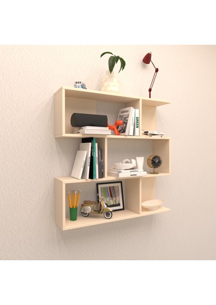 Accord Duvar Rafı Krem ( Parlak )