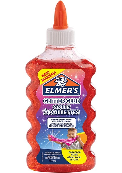 Elmer’s Simli Yapıştırıcı, Kırmızı 177 ml 2109489