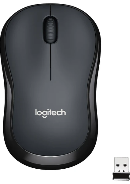 M221 Sessiz Kompakt Kablosuz Mouse - Siyah