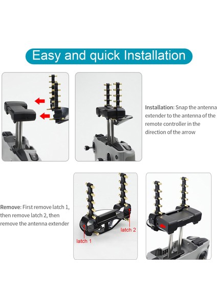 Djı Mavıc Air 2s Aksesuarları Için Anten Sinyal Booster Aralığı (Yurt Dışından)