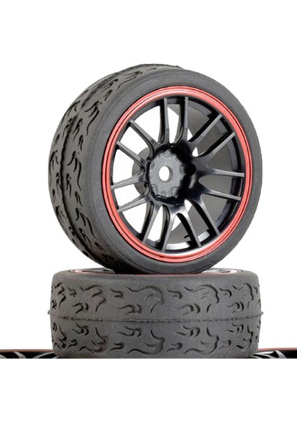 75MM Rc Lastikler ve Tekerlekler Jantlar Wltoys Için 12MM Hex Hub 144001 On / Off Road Araç Yedek Parçaları - G (Yurt Dışından)