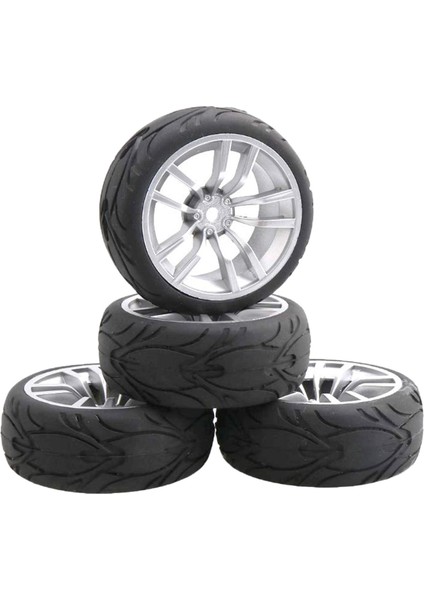 75MM R 4 Paketi Rass & Tekerlekler Jantlar Wltoys Için 12MM Hex Hex Hub 144001 On / Off Road Ar Yedek Parçalar - C (Yurt Dışından)