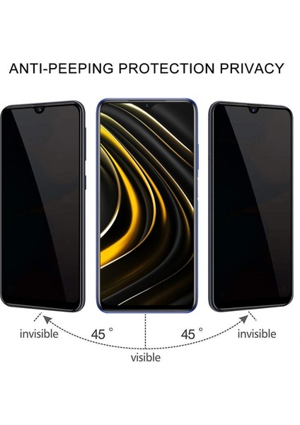 Arazon Apple iPhone X/xs/11 Pro Privacy Hayalet Temperli Cam Ekran Koruyucu