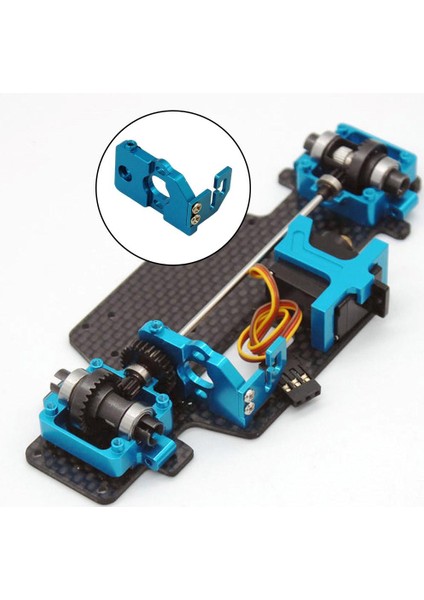 1/28 Motor Montaj Dağı Wltoys K989 K979 Model Sivrisinek Araba Paletli Kamyonlar Yedek Parçalar - Sarı (Yurt Dışından)