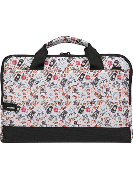 Moserini 14"-14.2" Taban Korumalı, Omuz Askılı Desenli Macbook Air-Pro Laptop Çantası - Spica