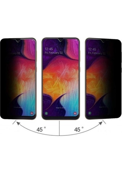 Arazon Samsung A32-4G Privacy Hayalet Temperli Cam Ekran Koruyucu