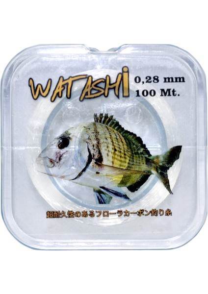 Misina Watashi Materıal From Japan Fluorocarbon Coated 0.28 mm