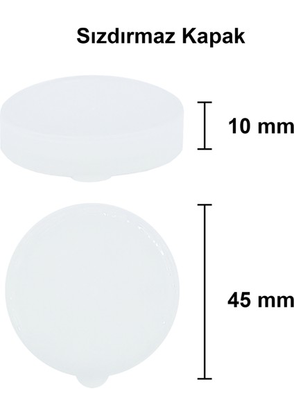 250 cc Şeffaf Süt, Ayran, Limonata Şişesi Plastik Kapaklı 250 ml Yuvarlak Cam Şişe 6 Adet