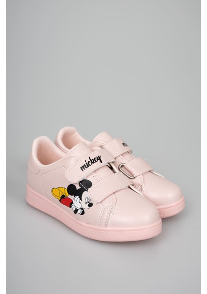 Baskılı Pudra Çocuk Ayakkabı