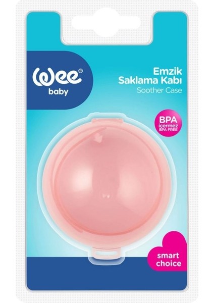 Wee Baby Emzik Saklama Kutusu 117 Pembe