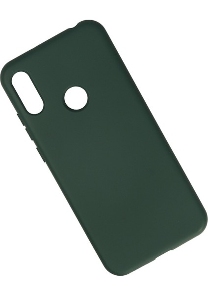 Huawei Y6 2019 Kılıf Nano Içi Kadife Silikon - Koyu Yeşil fiyatları