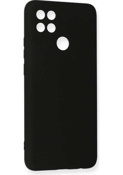 Oppo A15S Kılıf Nano Içi Kadife Silikon - Siyah fiyatları