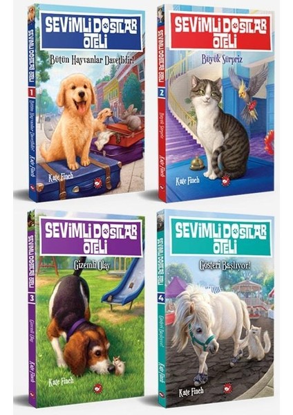 Sevimli Dostlar Oteli 4 Kitap Set - Kate Finch