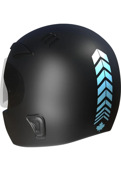 Çınar Extreme 2 Adet Sport Kask, Araba Ayna Nane Yeşili Kask Sticker Çınar Extreme