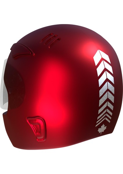 2 Adet Sport Kask, Araba Ayna Reflektif Gri Kask Sticker Çınar Extreme