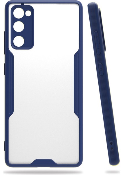 Samsung Galaxy S20 Fe Kılıf Platin Silikon - Lacivert