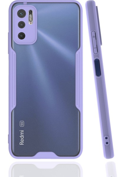 Xiaomi Redmi Note 10 5g Kılıf Platin Silikon - Lila