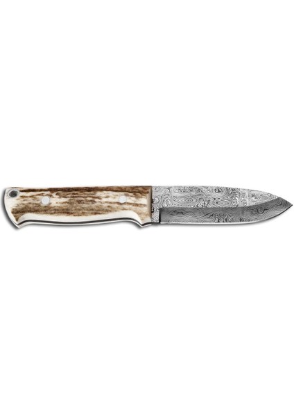 Bora 511 Dms Survivor Damascus Geyik Boynuzu Saplı Bıçak modelleri