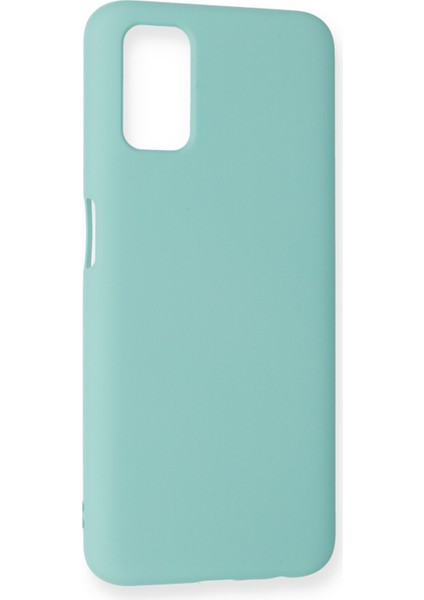Oppo A92 Kılıf Nano Içi Kadife Silikon - Turkuaz modelleri