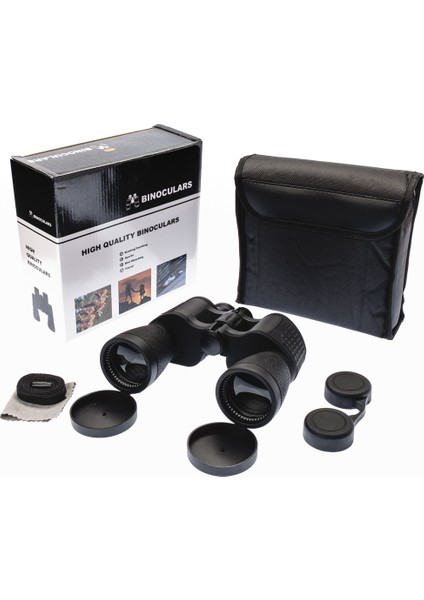 7X50 – Geniş Ön Mercekli Profesyonel El Dürbünü – 1000M/56M – Siyah V4 modelleri