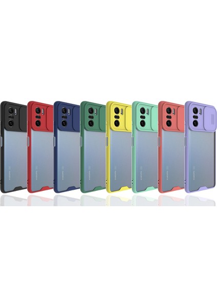 Xiaomi Redmi K40 Kılıf Platin Kamera Koruma Silikon - Siyah fiyatları