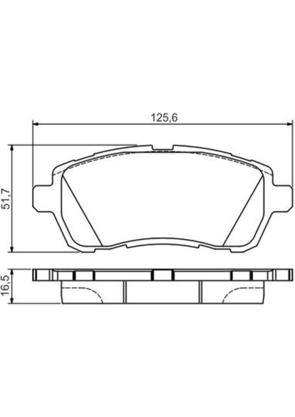 Ford Fiesta 1.4tdcı 2008-2012 Bosch Ön Balata