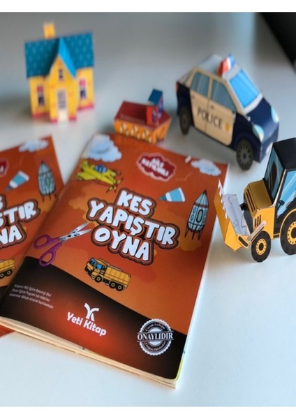 Okul Öncesi Evde Kız Etkinlik Seti (Ciltli)