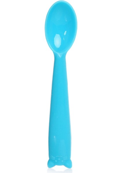 Baby Plus Silikon Kaşık - Ocean Blue