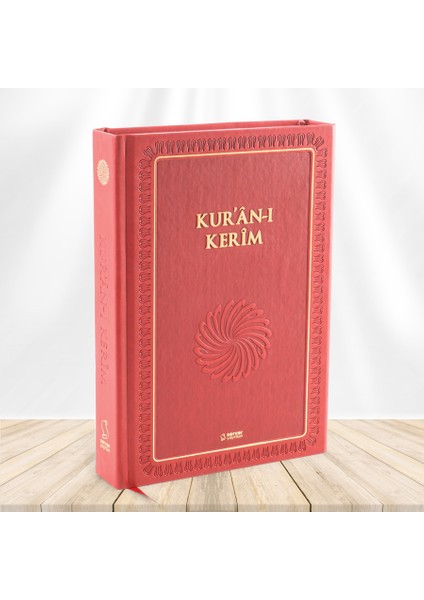 Kur'ân-I Kerîm (Orta Boy - Mıklepli - Kırmızı) - Hasan Tahsin Feyizli (Ciltli)